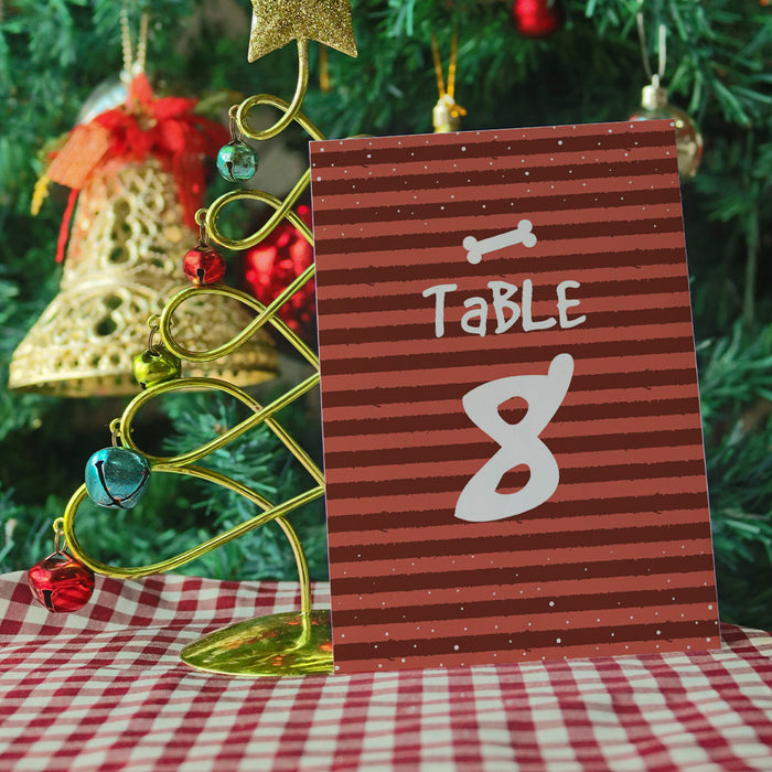 Dog Christmas Party Invitation Jingle Paws Holiday Pet Party Card