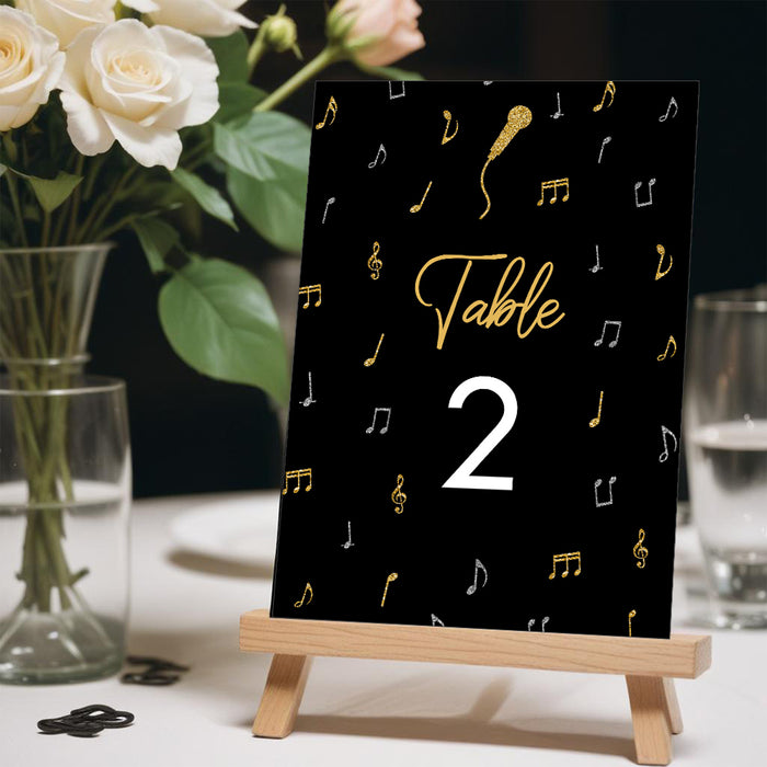 Karaoke Birthday Invitation Music Party Celebration Card