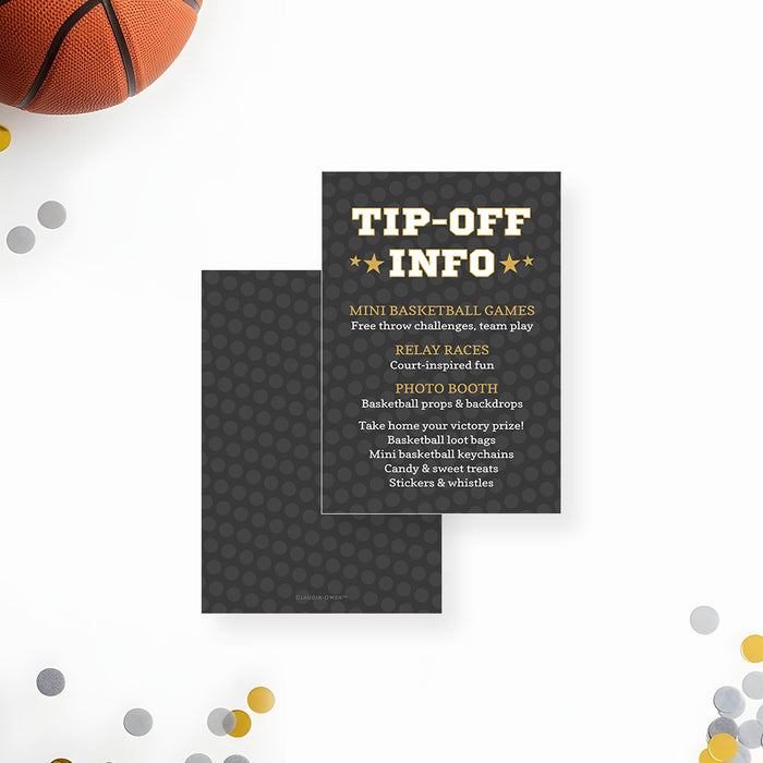 Basketball Birthday Invitation Kids Sports Party Invite