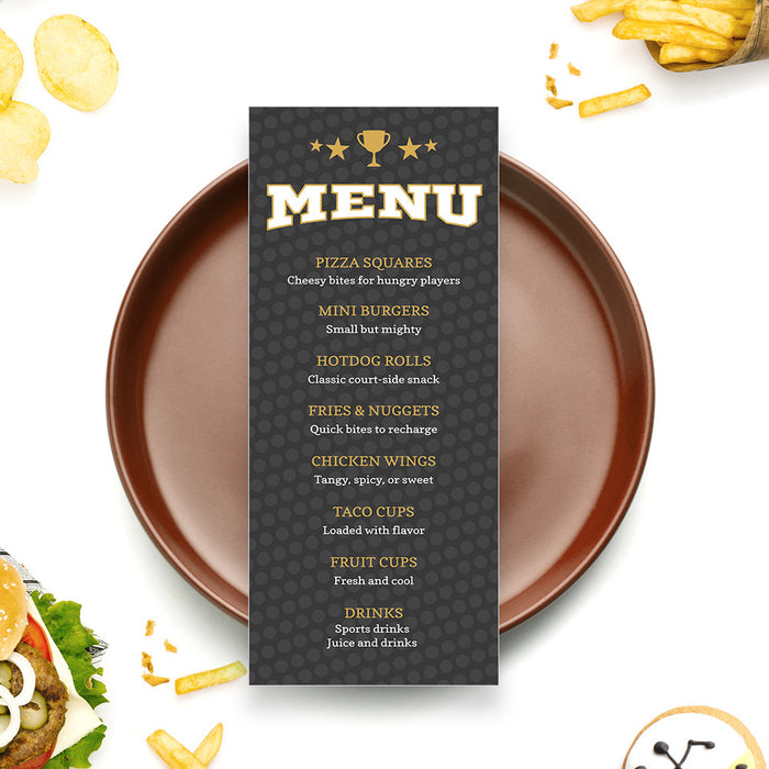 Basketball Birthday Invitation Kids Sports Party Invite