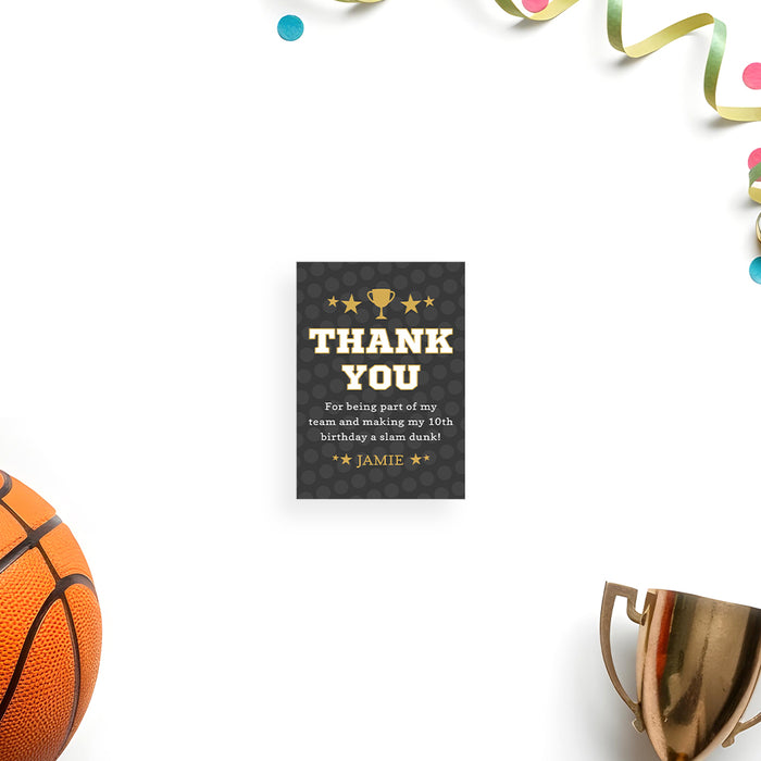 Basketball Birthday Invitation Kids Sports Party Invite