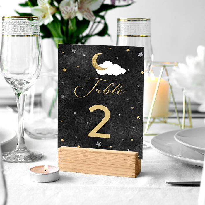 Twinkle Twinkle Little Star Kids Birthday Invitation Card