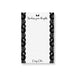 Personalized lingerie bridal shower notepad party favor gift with black lace design