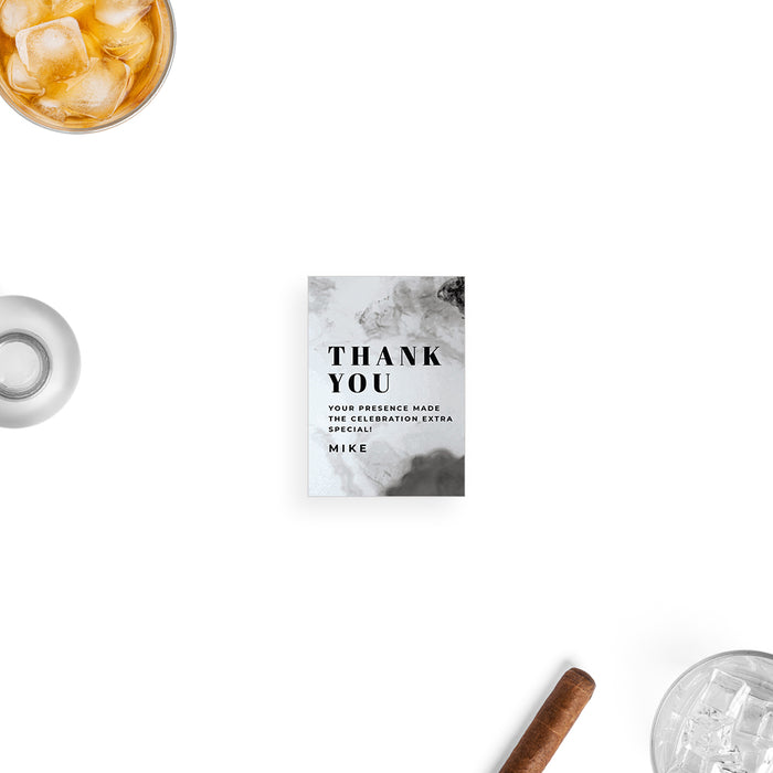 Cigar and Whiskey Birthday Invitation for Men Toasts and Smokes Theme