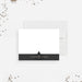 Bar mitzvah thank you card star of david modern jewish note card minimalist appreciation stationery-front
