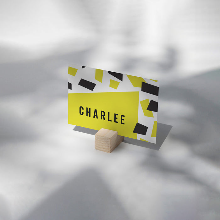 Modern Adult Birthday Party Invitation Bold Confetti Design