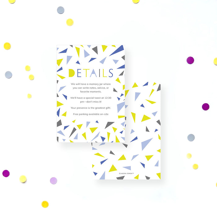 Colorful Going Away Party Invitation Farewell Celebration Card