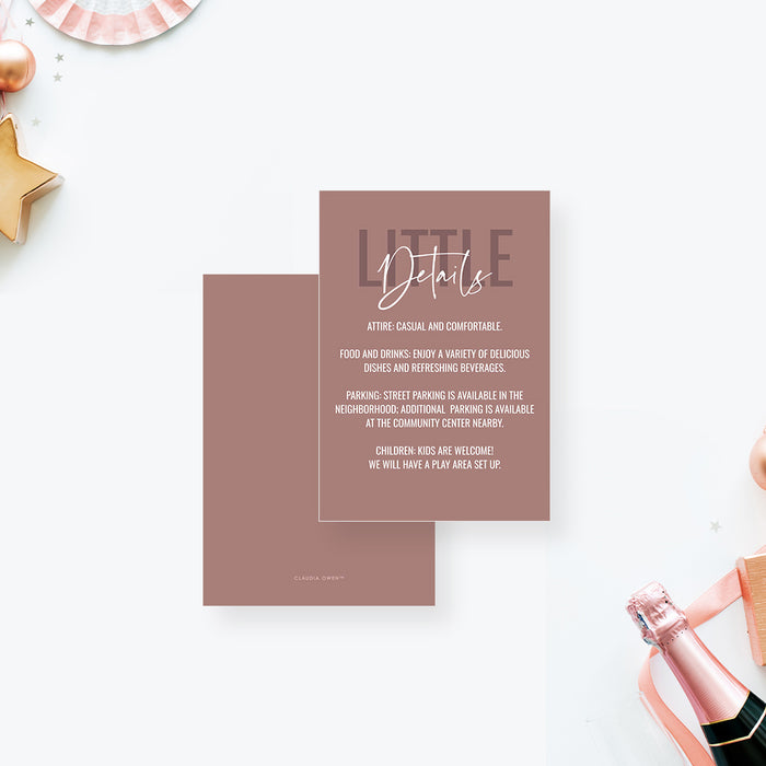 Modern Housewarming Party Invitation Card in Neutral Colors, New Home Celebration Invitation