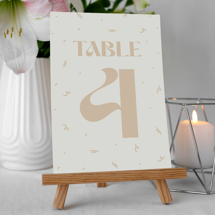 Modern Graduation Party Invitation with Photo Taupe Neutral