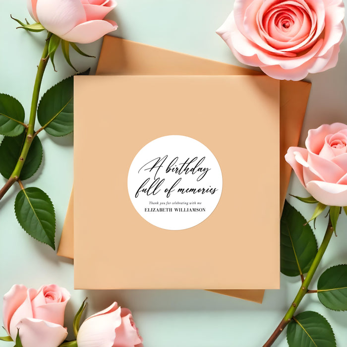 Personalized Photo Birthday Invitation for Adults