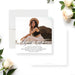 Personalized birthday invitation featuring a custom image and event details-front-back