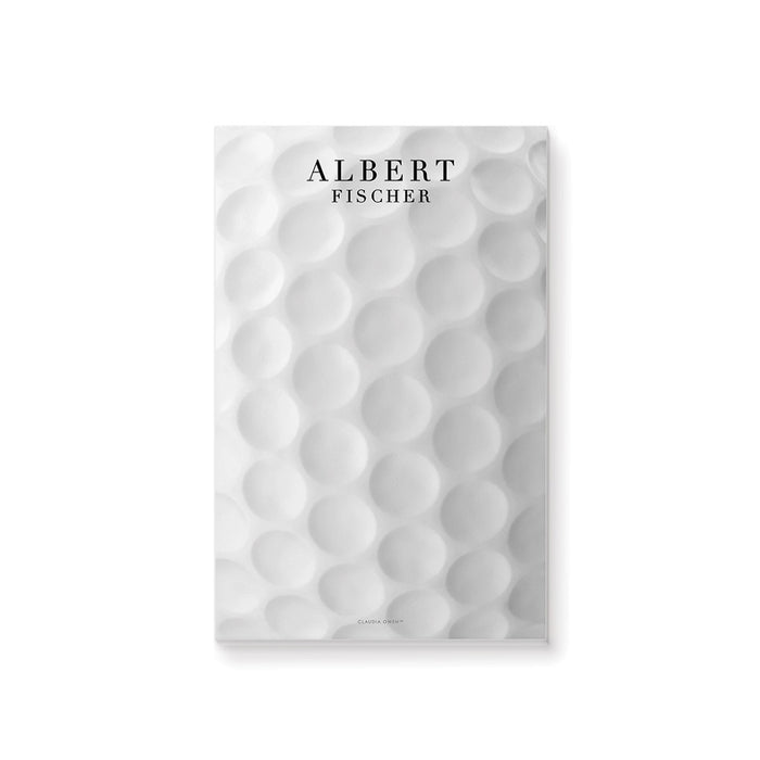 Modern Golf Notepad, Golf Tournament Party Favor, Professional Sports Stationery Writing Paper, Personalized Gift for Golfers