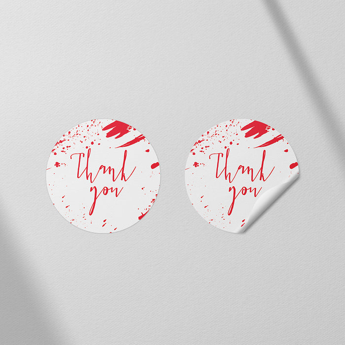 Murder Mystery Birthday Party Invitation Bloody Halloween Theme