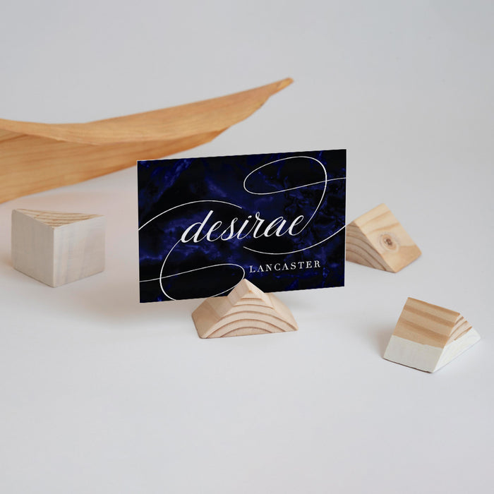 Navy Blue Rehearsal Dinner Invitation Elegant Pre Wedding Card