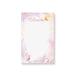 Personalized notepad featuring a soft pastel watercolor butterfly design and custom name for girl’s stationery gifts