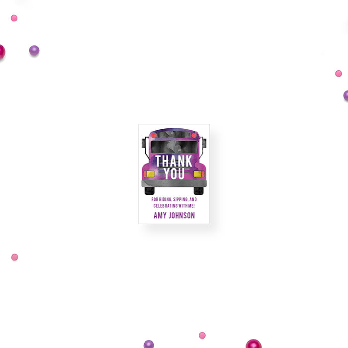 Party Bus Birthday Invitation Bar Hop Adult Birthday Invite