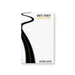 Personalized notepad featuring a winding road with the “Dirty Thirty and Down to Ride” design