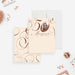 personalized 50th birthday thank you card with custom photo, soft neutral background, and elegant script lettering-front-back