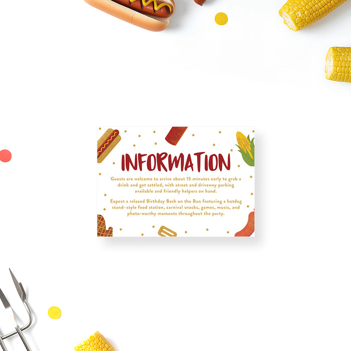 Personalized Backyard BBQ Birthday Invitation for Grilling Party