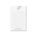 personalized baptism notepad with cross symbol, Walk in His Light wording, custom name, dotted writing lines, and clean white design