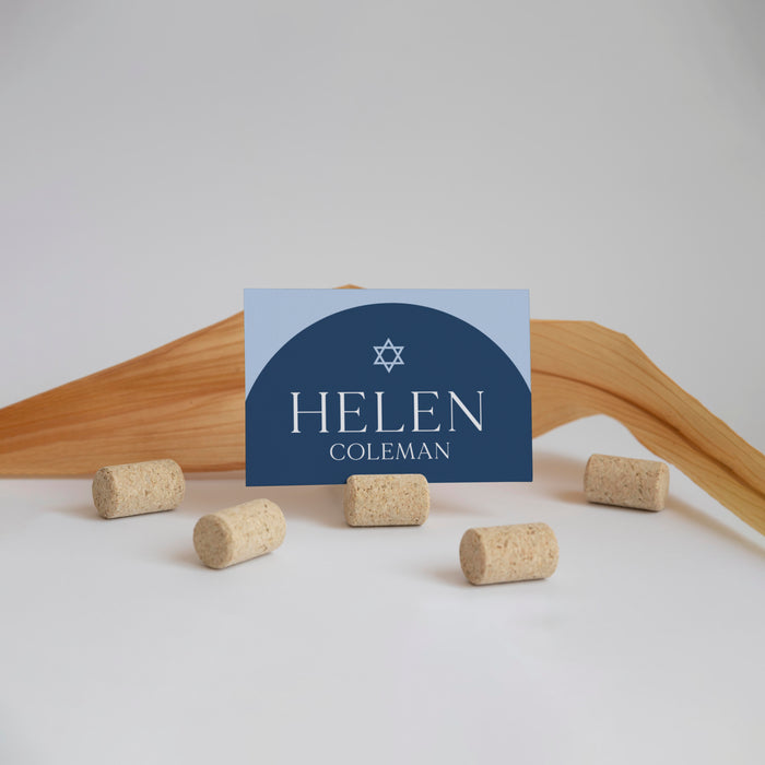 Photo Bar Mitzvah Invitation Personalized Jewish Celebration Card