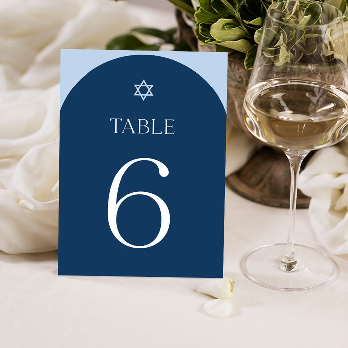 Photo Bar Mitzvah Invitation Personalized Jewish Celebration Card