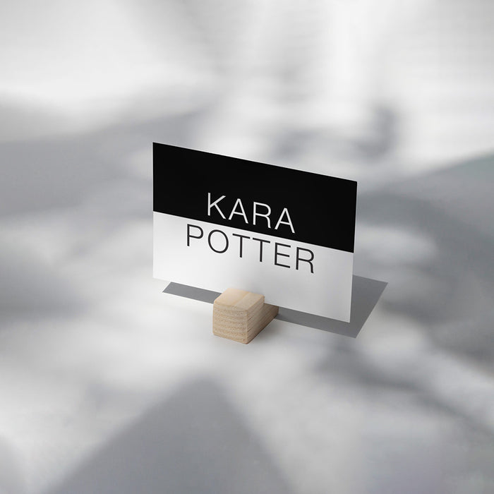 Black and White Birthday Invitation Personalized Party Card