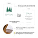 A2 note card specifications: 5.5 × 4.25 inches, double-sided printing and heavyweight 120 lb matte cardstock.