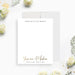 Memorial photo thank you card featuring an elegant portrait layout with the phrase “Forever in Our Hearts.”-front
