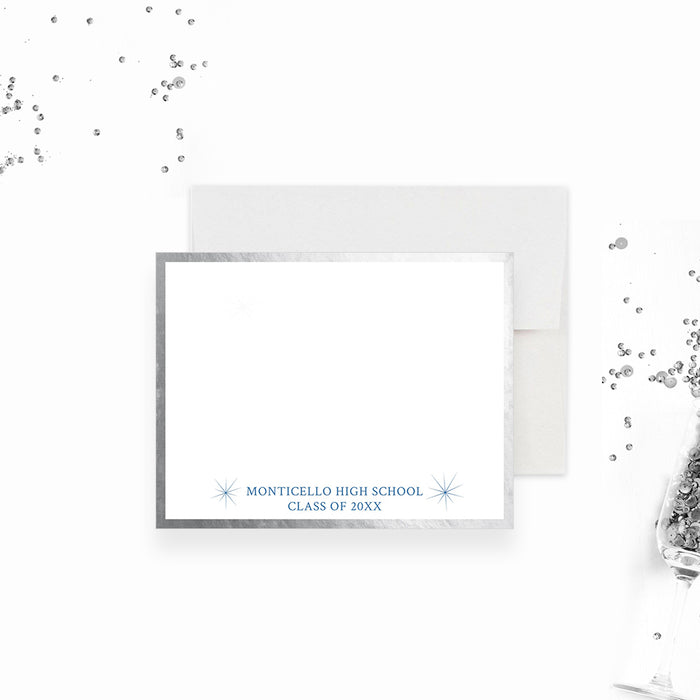 High School Reunion Invitation Night Sky Design