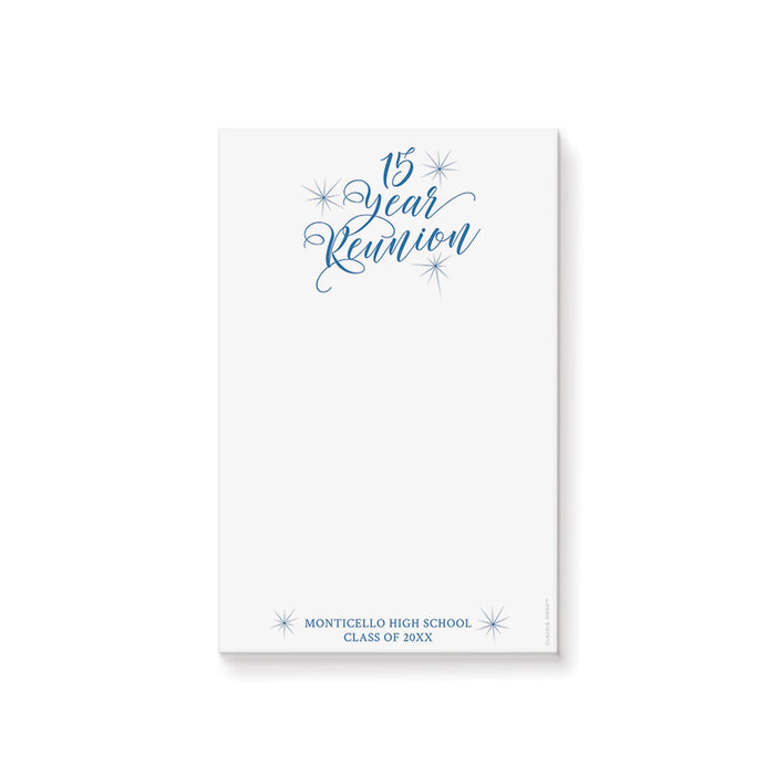 High School Reunion Invitation Night Sky Design