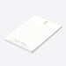 Personalized First Holy Communion notepad with a Christian cross design, custom name, and lined pages for a meaningful religious gift-side