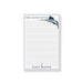 personalized fishing notepad with a blue swordfish illustration, Reel Good Notes design, lined pages, a fishing hook accent, and a custom name