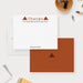 Funny personalized thank-you note card with poop illustrations, “Thanks for putting up with my shit” message, and custom name-front-back