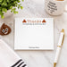 Funny personalized thank-you note card with poop illustrations, “Thanks for putting up with my shit” message, and custom name-front