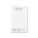 Personalized graduation notepad with a “Big Goals” script header, gold star accents, and custom details at the bottom.