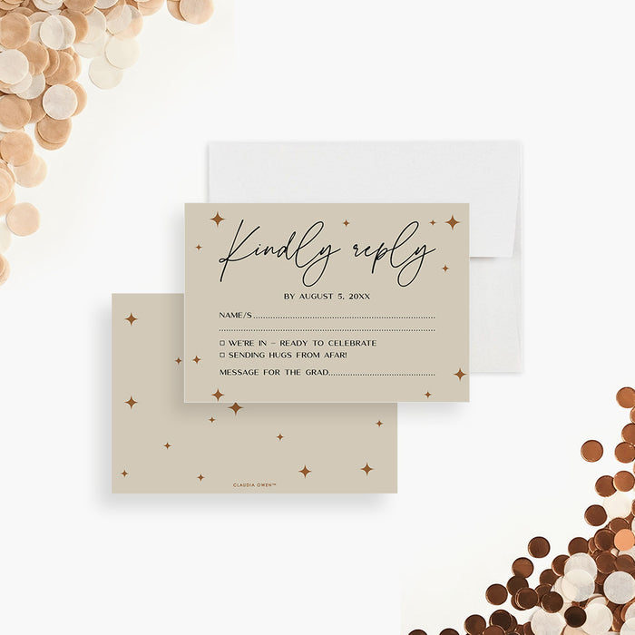 She Did It Graduation Party Invitation for Her