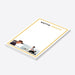 Custom notepad with your two favorite photos, perfect as a gift for students, professionals, and special occasions.-side