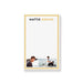 Custom notepad with your two favorite photos, perfect as a gift for students, professionals, and special occasions.
