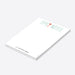 Personalized cocktail notepad with martini glass illustration and modern lettering, fun stationery for cocktail lovers and party hosts.-side