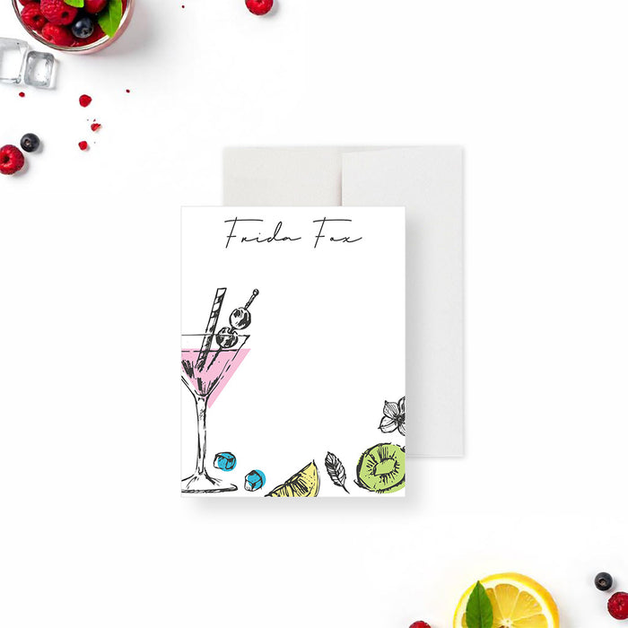 Cocktail and Conversation Invitation Corporate Party Night Invite