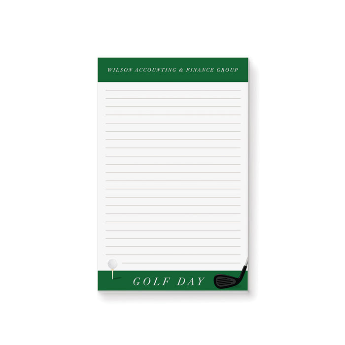 Personalized Golf Party Invitation Custom Sports Event Card