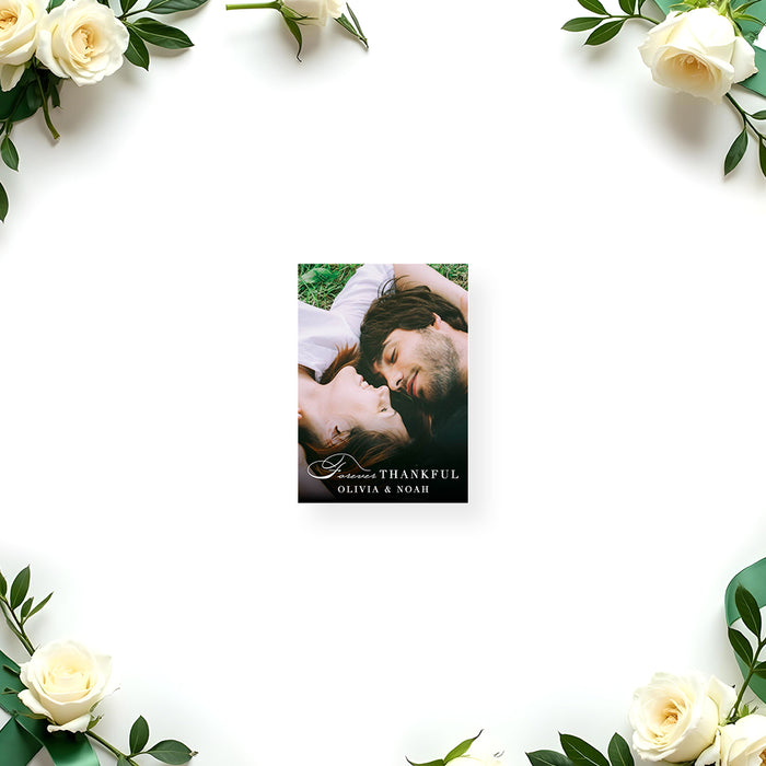 Wedding Rehearsal Dinner Invitation with Photo Personalized