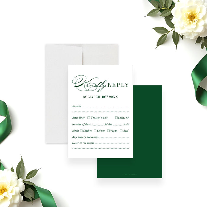 Wedding Rehearsal Dinner Invitation with Photo Personalized