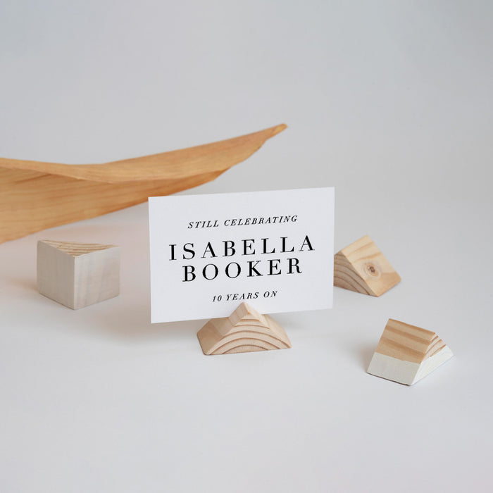 Personalized Photo Wedding Anniversary Invitation