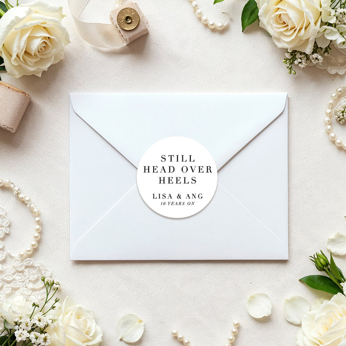 Personalized Photo Wedding Anniversary Invitation