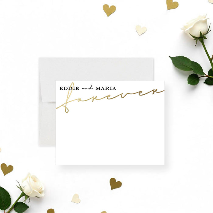 Personalized Romantic Wedding Invitation with Elegant Design