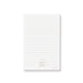 Elegant personalized couple notepad featuring a monogram design, perfect as wedding stationery souvenirs or favors.
