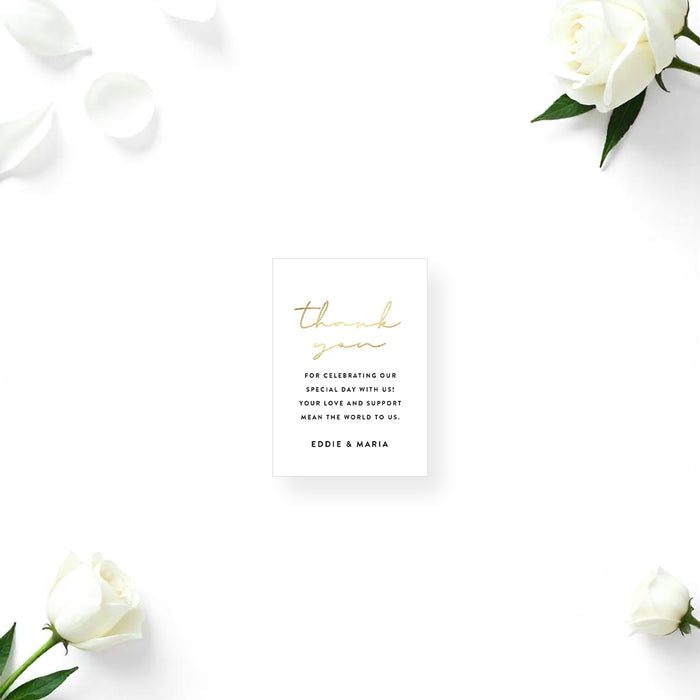 Personalized Romantic Wedding Invitation with Elegant Design