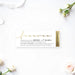 Custom ticket invitation featuring the word “Forever” in script, ideal for weddings, engagements, and special celebrations.